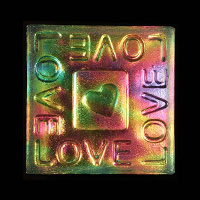 Abstractions / Love / Clear / 3.25”