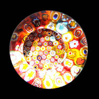 Lampworked / Milli / Mixed / Red / 2.5”