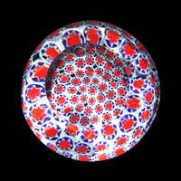 Lampworked / Milli / Stars / Red / 2.5”